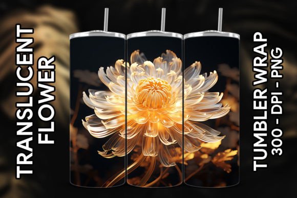 3D Chrysanthemum Tumbler: A Versatile Design for Creative Projects