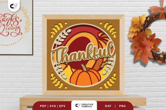 3D Paper Cut Thanksgiving Cornucopias: A Creative Twist for Festive Decor