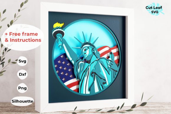 3D Statue of Liberty Shadow Box: Creative Possibilities for Everyone