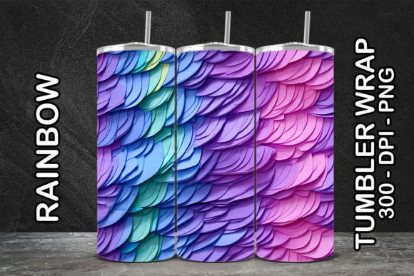 3D Violet Tumbler 1: A Digital Design Tool for Sublimation Printing