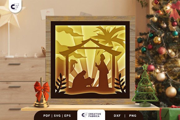 Creating a Christmas Nativity 3D Light Box with SVG: A Unique Way to Celebrate and Educate